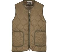 Steppweste ANOTHER COTTON LAB "Another Cotton Lab Another Padded Vest", Damen, Gr. L, braun (grün), 100% Polyester, Westen Steppweste (83070326-L) grün