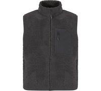 Steppweste ANOTHER COTTON LAB "Another Cotton Lab Sherpa Vest", Herren, Gr. M, grau (schwarz), 100% Polyester, Westen Steppweste (11658124-M) schwarz