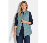 Steppweste aus leichter Daune grün 52