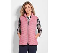 Steppweste aus leichter Daune rosa 24