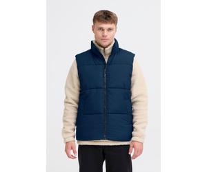 Steppweste BLEND "BHElmer", Herren, Gr. L, marineblaus, 100% Polyester, unifarben, normal normal, Westen Steppweste, Schicke Steppweste mit Paspeltaschen (76931309-L) marineblaus
