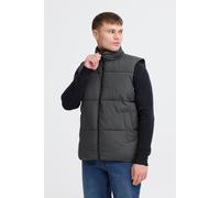 Steppweste BLEND "BHElmer", Herren, Gr. M, forged iron, 100% Polyester, unifarben, normal normal, Westen Steppweste, Schicke Steppweste mit Paspeltaschen (33523633-M) forged iron