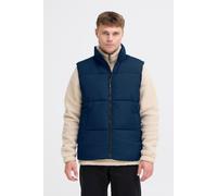 Steppweste BLEND "BHElmer", Herren, Gr. S, marineblaus, 100% Polyester, unifarben, normal normal, Westen Steppweste, Schicke Steppweste mit Paspeltaschen (76931309-S) marineblaus