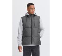 Steppweste BLEND "BHElwin", Herren, Gr. M, asphalt, Steppware, 100% Polyester, unifarben, Basic, normal normal, Westen Steppweste, Stilvolle Basic Steppweste mit Taschen (33456044-M) asphalt