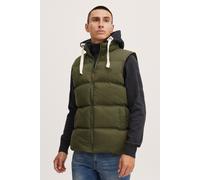 Blend Steppweste Jens, Weste mit abnehmbarer Kapuze M grün Herren Steppwesten Westen M ivy