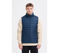 Steppweste BLEND "BHMRomic", Herren, Gr. XXL, marineblaus, 100% Polyester, unifarben, Basic, normal normal, Westen Steppweste, Stilvolle Basic Steppweste mit Taschen (88855450-XXL) marineblaus