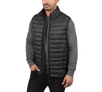 Steppweste BLEND "BHNille", Herren, Gr. M, schwarz, 100% Nylon, unifarben, normal normal, Westen Steppweste, Modische Weste mit Stehkragen (72563221-M) schwarz