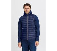 Steppweste BLEND "BHOuterwear", Herren, Gr. L, marineblaus, 100% Polyester, unifarben, Basic, regular fit normal, Westen Steppweste, Stilvolle Basic Steppweste mit Taschen (19865955-L) marineblaus