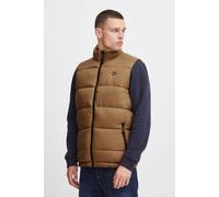 Steppweste BLEND "BHOuterwear", Herren, Gr. L, petrified oak, 100% Nylon, unifarben, regular fit normal, Westen Steppweste, Stilvolle Basic Steppweste (12505242-L) petrified oak