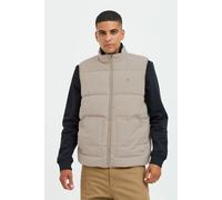 Steppweste BLEND "BHOuterwear", Herren, Gr. XL, crockery, 49% Baumwolle, 41% Polyester, 10% Nylon, Basic, regular fit normal, Westen Steppweste, Stilvolle Basic Steppweste mit Taschen (77839829-XL) cr