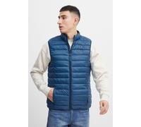 Steppweste BLEND "BHRomsey", Herren, Gr. M, blau (ensign blau), 100% Nylon, unifarben, regular fit normal, Westen Steppweste, Steppweste mit Stehkragen (58082157-M) ensign blau