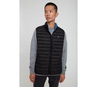 Steppweste BLEND "BHRomsey", Herren, Gr. XXL, schwarz, 100% Nylon, unifarben, regular fit normal, Westen Steppweste, Steppweste mit Stehkragen (93730469-XXL) schwarz