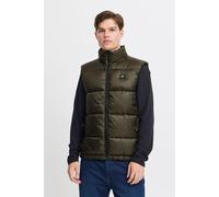 Steppweste BLEND "BHVest", Herren, Gr. M, forest night, 100% Polyester, unifarben, Basic, regular fit normal, Westen Steppweste, Stilvolle Basic Steppweste mit Taschen und Patch (79487669-M) forest ni