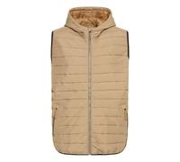 Steppweste BLEND "Steppweste BHEdmar", Herren, Gr. L, beige (cornstalk melange), Obermaterial: 100% Polyester PES., Westen Steppweste (77629719-L) cornstalk melange