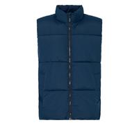 Steppweste BLEND "BHElmer", Herren, Gr. XXL, marineblaus, 100% Polyester, unifarben, normal normal, Westen, Schicke Steppweste mit Paspeltaschen (76931309-XXL) marineblaus