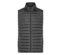 Steppweste BLEND "BHMRomic", Herren, Gr. 3XL, forged iron, 100% Polyester, unifarben, Basic, normal normal, Westen Steppweste, Stilvolle Basic Steppweste mit Taschen (56157912-XXXL) forged iron