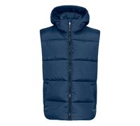 Steppweste BLEND "Steppweste BHMZIPA", Herren, Gr. XXL, blau (marineblaus), Obermaterial: 100% Polyester PES., Westen Steppweste (13169325-XXL) marineblaus
