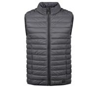 Steppweste BLEND "Steppweste BHNille", Herren, Gr. L, grau (ebony grau), Obermaterial: 100% Nylon NY., Westen Steppweste (64433260-L) ebony grau