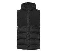 Steppweste BLEND "BHOuterwear", Herren, Gr. S, schwarz, 100% Polyester, unifarben, regular fit normal, Westen Steppweste, Stilvolle Steppweste (88637444-S) schwarz