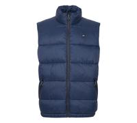 Steppweste BLEND "BHOuterwear", Herren, Gr. XL, marineblaus, 100% Nylon, unifarben, regular fit normal, Westen Steppweste, Stilvolle Basic Steppweste (54285306-XL) marineblaus