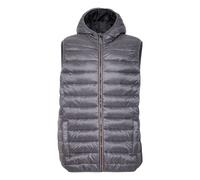 Steppweste BLEND "Steppweste BHOuterwear", Herren, Gr. XL, grau (iron gate), Obermaterial: 100% Polyester PES., Westen Steppweste (55395047-XL) iron gate