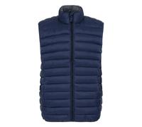 Blend BHRomsey Herren Weste Steppweste Outdoor Weste mit Stehkragen, Größe:M, Farbe:Dress Blues (194024)