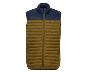 Steppweste BLEND "Steppweste BHWaistcoat", Herren, Gr. L, grün (nutria), Obermaterial: 100% Nylon NY., Westen Steppweste (32465810-L) nutria