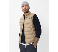 Steppweste BRAX "Style WILL", Herren, Gr. M, beige (braun), Web, 100% Polyamid, Westen Steppweste (84234512-M) braun