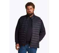 Steppweste "BT-PACKABLE RECYCLED VEST-B", Herren, Gr. 3XL, blau (desert sky), Web, Obermaterial: 100% Polyamid, TOMMY HILFIGER BIG & TALL, unifarben, regular fit, Westen Steppweste, in Großen Größen,