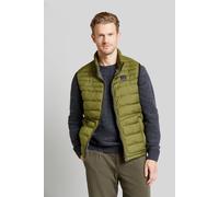 Steppweste BUGATTI, Herren, Gr. 56, grün (oliv), 100% Polyester, unifarben, regular fit, ohne Ausschnitt, Westen Steppweste, aus leichter Nylonware (68728455-56) oliv