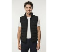 Steppweste CALVIN KLEIN, Herren, Gr. L, schwarz, Web, Obermaterial: 100% Polyester, unifarben, regular fit normal, hoch geschlossener Ausschnitt, Westen Steppweste, Stehkragen, 2-Wege-Zipper, Regular