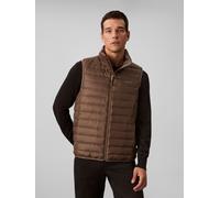 Steppweste CALVIN KLEIN "SLVLSS LT WT NYLON PUFFER VEST", Herren, Gr. XL, braun (morel), Web, Obermaterial: 100% Polyamid, regular fit normal, Rundhals, Westen Steppweste, Mit Rundhalsausschnitt (2525