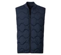 Steppweste CASAMODA "CASAMODA Steppweste uni", Herren, Gr. 3XL, dunkelblau, 60% Baumwolle, 40% Polyester, Westen Steppweste (47692409-XXXL) dunkelblau