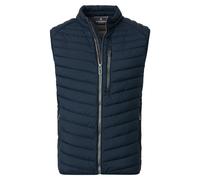 Steppweste CASAMODA "CASAMODA Steppweste uni", Herren, Gr. L, dunkelblau, 100% Polyester, Westen Steppweste (52549049-L) dunkelblau
