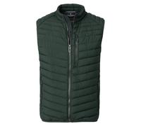 Steppweste CASAMODA "CASAMODA Steppweste uni", Herren, Gr. M, dunkelgrün, 100% Polyester, Westen Steppweste (49555721-M) dunkelgrün