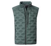 Steppweste CASAMODA "CASAMODA Steppweste uni", Herren, Gr. M, grün (kiefergrün), 100% Polyester, Westen Steppweste (96066134-M) kiefergrün
