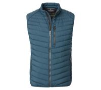 Steppweste CASAMODA "CASAMODA Steppweste uni", Herren, Gr. S, blau, 100% Polyester, Westen Steppweste (52960157-S) blau