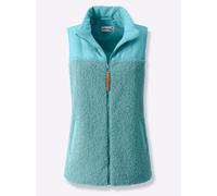 Steppweste CASUAL LOOKS, Damen, Gr. 44, blau (ozean), 100% Polyester, Einsatz:100% Polyester, unifarben, Westen Steppweste (88107844-44) ozean