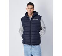 Steppweste CHAMPION "Polyfilled Vest", Herren, Gr. S, blau (marine), Obermaterial: 100% Polyamid, Westen Steppweste (37389830-S) marine