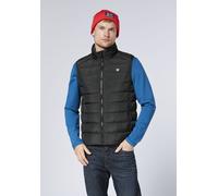 Steppweste CHIEMSEE, Herren, Gr. L (52/54), schwarz beauty, 100% Polyester, Westen Steppweste (67858162-L) schwarz beauty
