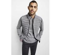 Steppweste CINQUE "CIFOLD", Herren, Gr. XXL, grau, Web, Obermaterial: 100% Polyamid, schmal hüftlang, Westen Steppweste, mit Stehkragen (50666140-XXL)