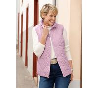 Steppweste CLASSIC BASICS, Damen, Gr. 48, rosa (rosé), 100% Polyester, Wattierung:100% Polyester, unifarben, Westen Steppweste (19034269-48) rosé