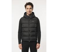 Steppweste GANT "ACTIVE CLOUD VEST", Herren, Gr. L, schwarz, Web, Obermaterial: 100% Polyester. Futter: 100% Polyamid. Füllung: 100% Polyester, regular fit normal, Westen Steppweste, 2-Wege-Reißversch