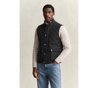 Steppweste GANT "CLASSIC QUILTED", Herren, Gr. S, schwarz, Web, Obermaterial: 100% Polyester, regular fit normal, Westen Steppweste (68739024-S) schwarz