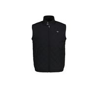GANT Herren Steppweste - QUILTED WINDCHEATER VEST, Reißverschluss, Stehkragen Schwarz XL