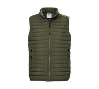Steppweste "GS 83 MN QLTD VST", Herren, Gr. XL, grün (olivgrün), Oberstoff: 100% Polyester (recycelt), Futter: 100% Polyester (recycelt), Wattierung: 100% Polyester, G.I.G.A. DX BY KILLTEC, sportlich,