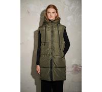 Steppweste HAILY’S "SL P VT Jo44leen", Damen, Gr. XL, khaki, Steppware, Obermaterial: 100% Polyester, unifarben, Po-bedeckend, Westen Steppweste (35347120-XL)