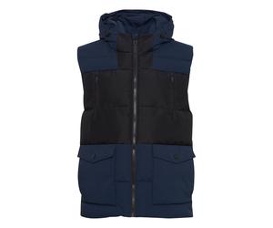 Steppweste INDICODE "Steppweste IDFlikko", Herren, Gr. M, blau (navy), Obermaterial: 100% Polyester PES., Westen Steppweste (42055760-M) navy