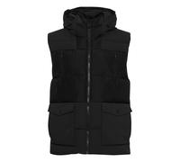 Steppweste INDICODE "Steppweste IDFlikko", Herren, Gr. M, schwarz, Obermaterial: 100% Polyester PES., Westen Steppweste (67383111-M) schwarz