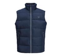 Steppweste JACK & JONES "JPRBLUALVES VEST", Herren, Gr. XXL, navy blazer, Web, Obermaterial: 100% Polyester, unifarben, regular fit, Westen Steppweste (49637344-XXL) navy blazer